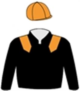 Black, orange epaulettes & cap