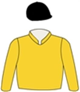 Gold, black velvet cap with gold tassel