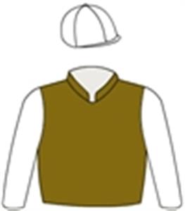 Khaki, white sleeves & cap