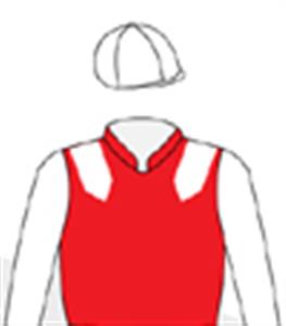 Scarlet, white epaulettes, sleeves & cap