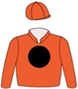 Tangerine, black spot (b&f) & tangerine cap