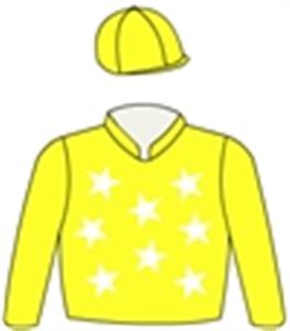 Yellow, white stars, yellow cap