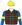 Buchanan tartan, royal blue sleeves, yellow armbands & cap