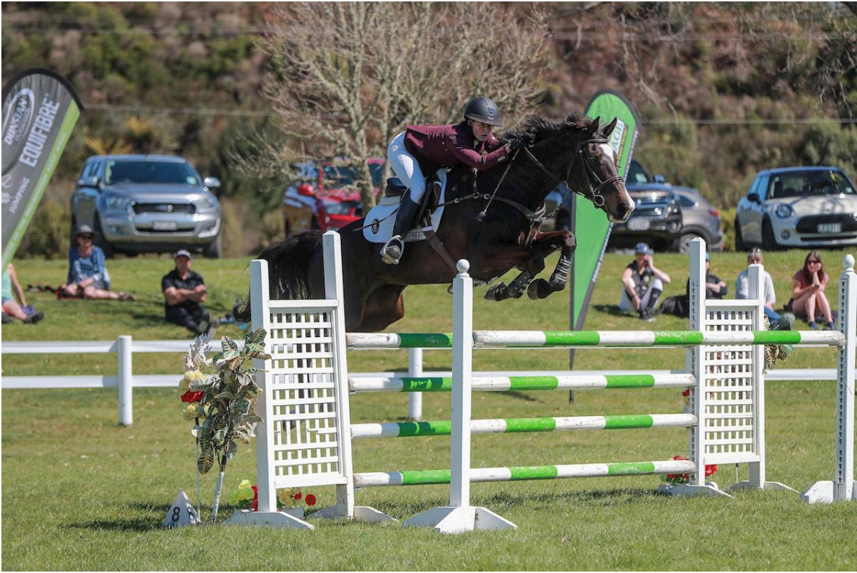 Elise is an accomplished show jumper and has been riding horses her whole life. 