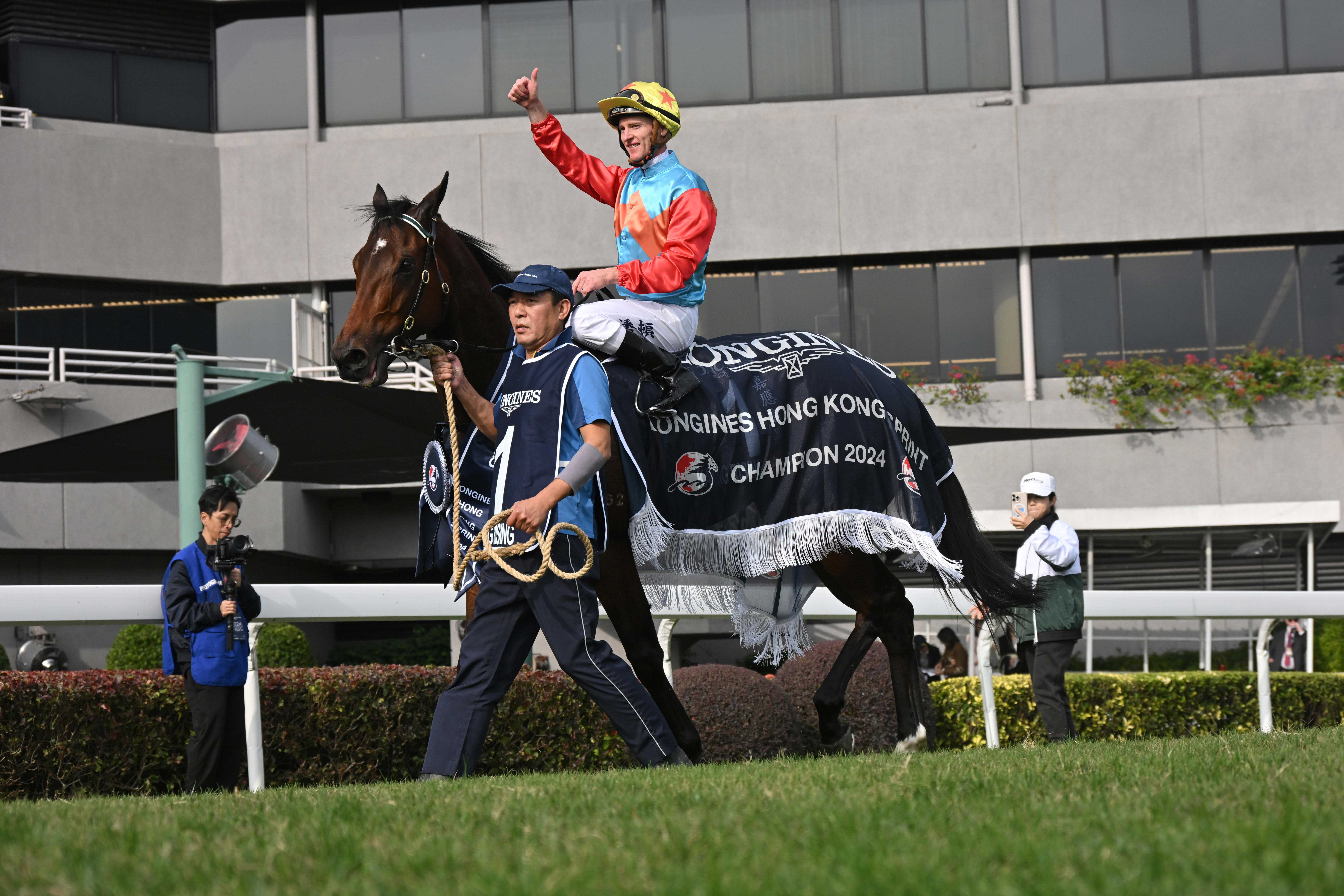 Amber Ridell Zac Purton gives Ka Ying Rising stamp of approval